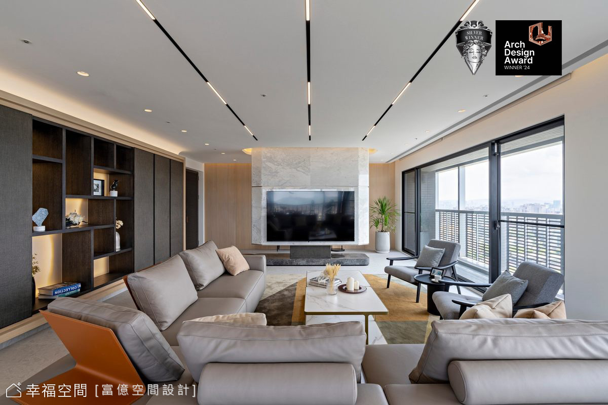 回建築循光構建家的溫度│現代風