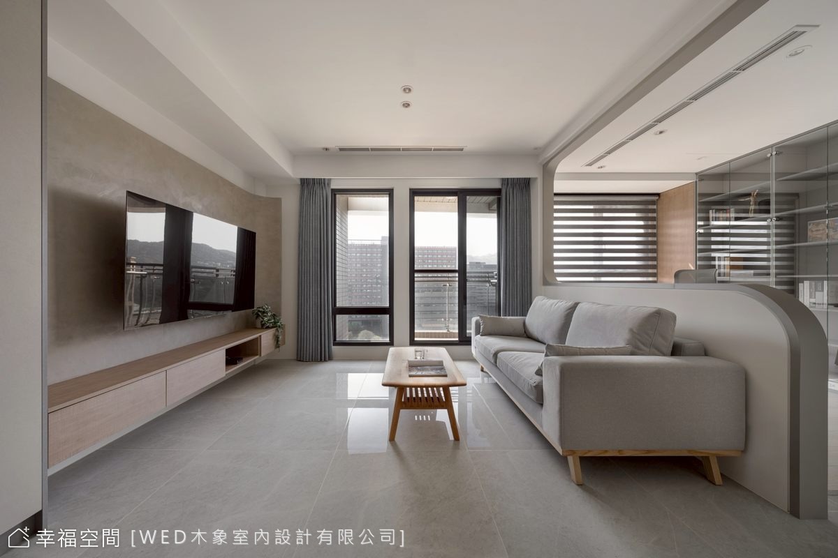 靜與境之間｜北歐風｜25坪