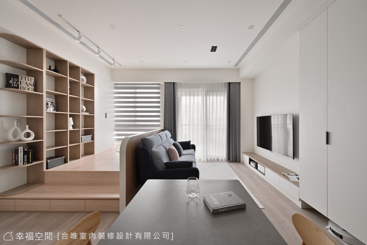 2+1房規劃 暖木恬靜現代北歐舒心宅│25坪