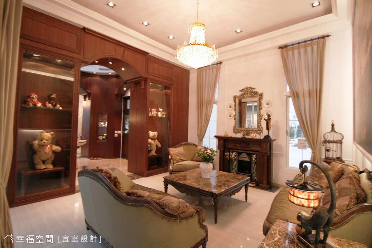 鎏金木韻：宜蘭度假宅的典雅與品味