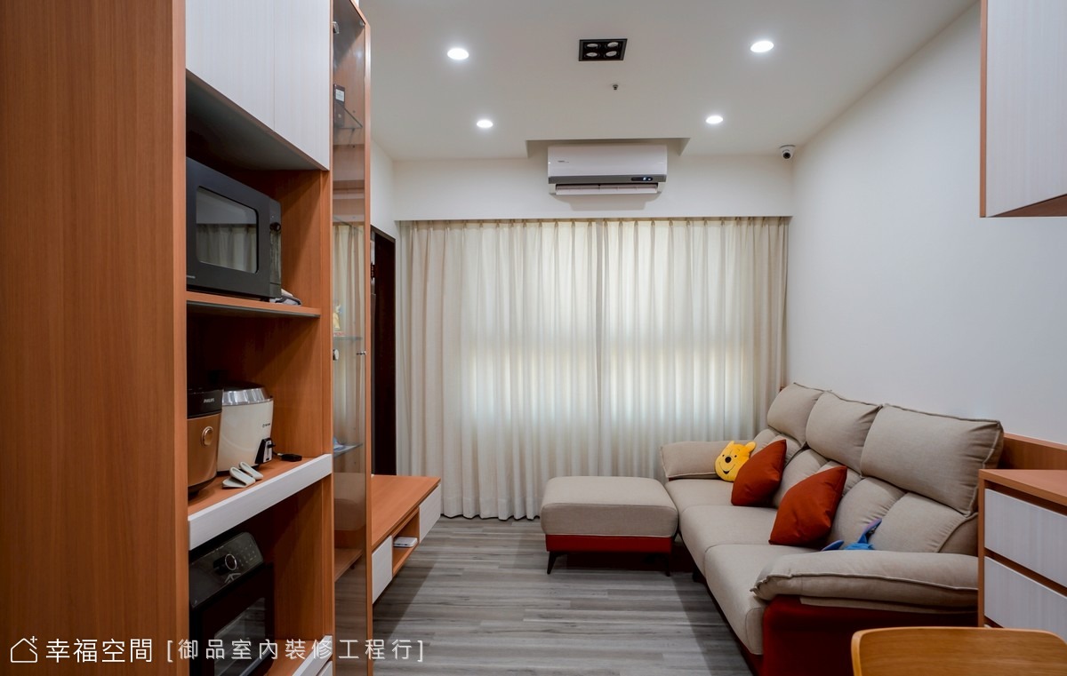 機能與居住感兼具的舒心小宅│現代簡約風│17坪