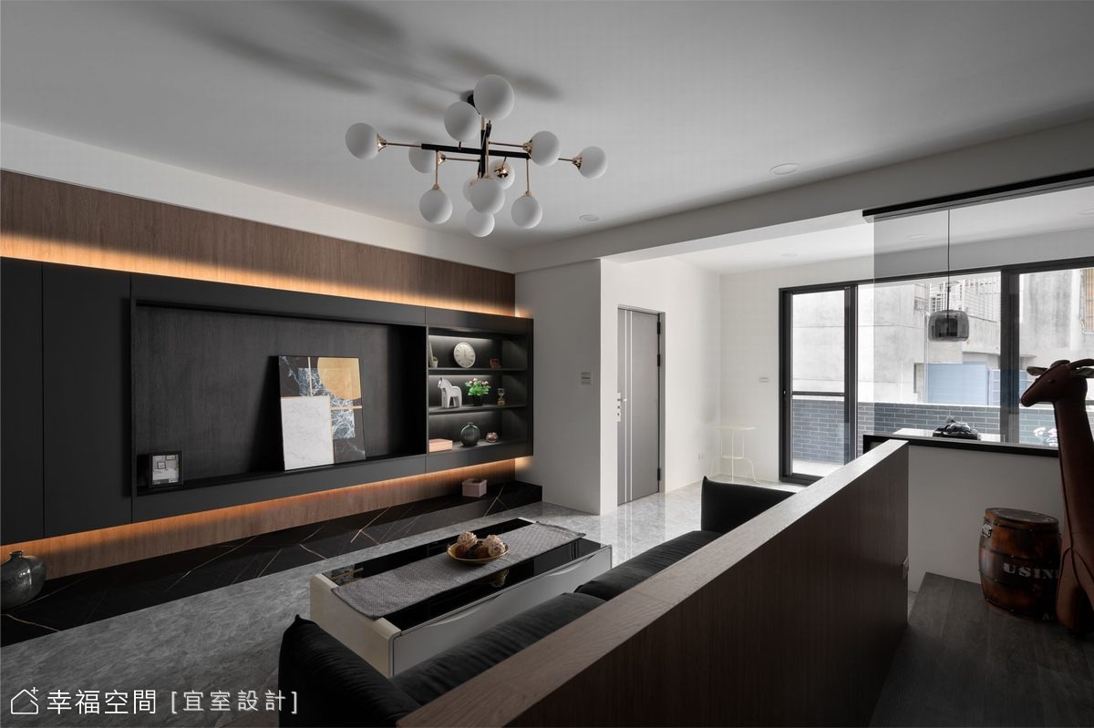 藍調木語：26坪老宅的光與序｜現代風｜26坪