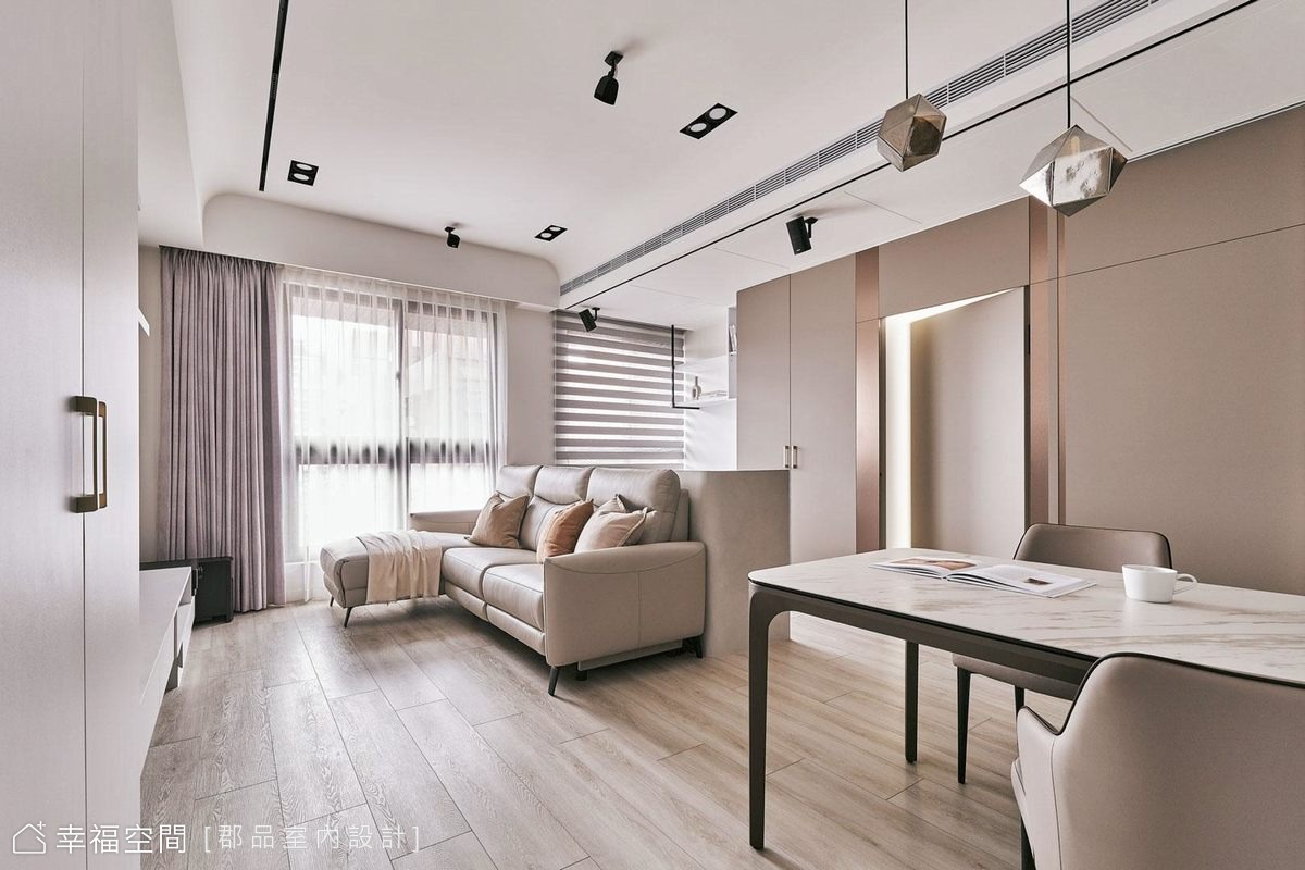 新北新莊｜一眼淪陷 25坪暖咖色系輕奢宅