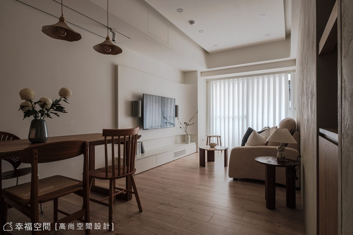 洄瀾綠洲│現代侘寂風│18坪