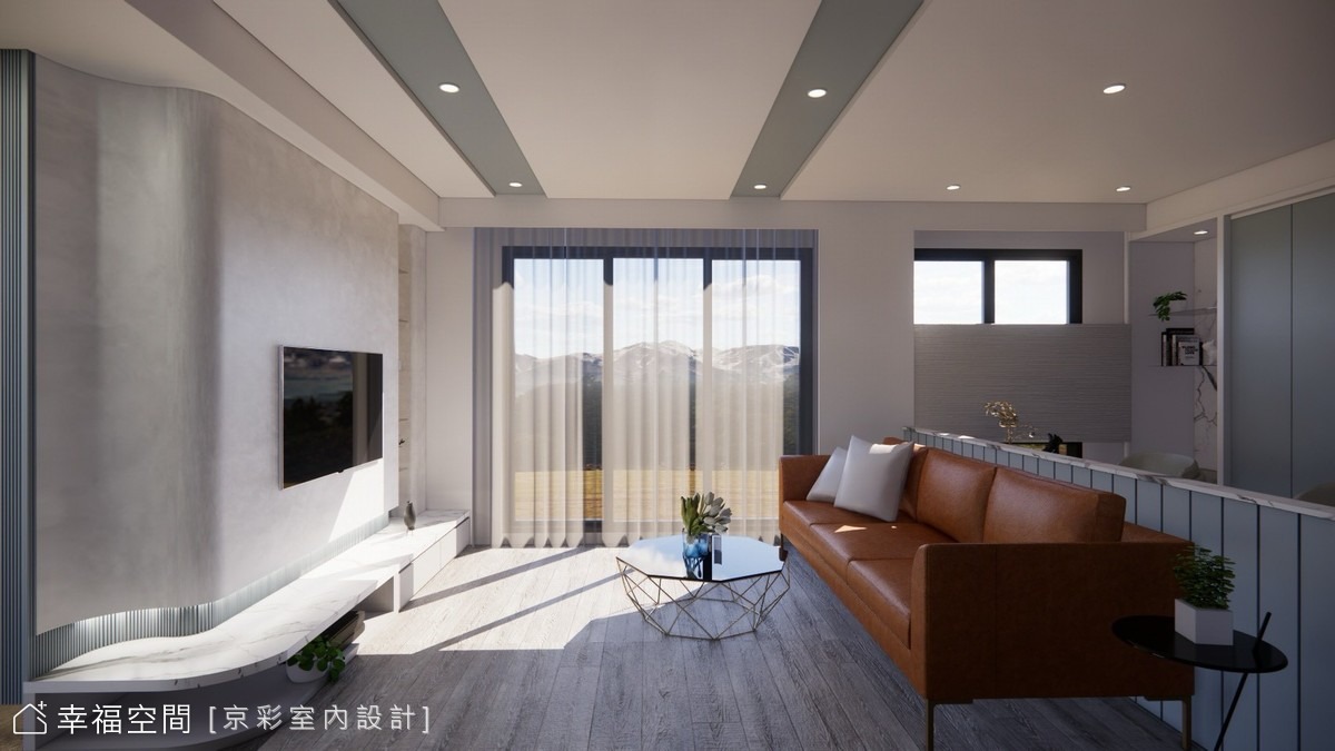 現代美式輕雅居│56坪