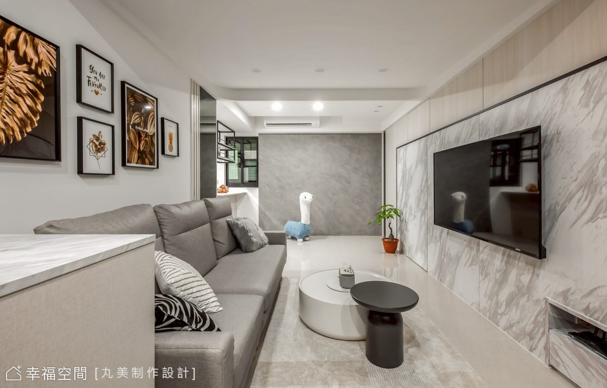 現代輕奢沉靜宅│35坪