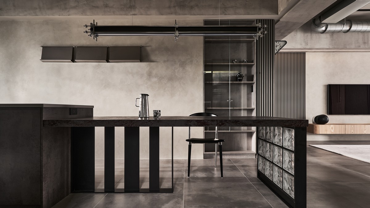 Loft。間奏｜工業侘寂風｜35坪