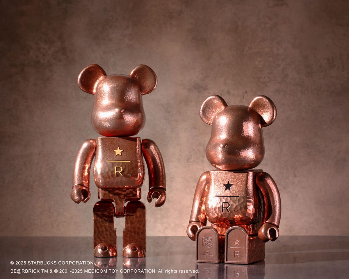 星巴克典藏DREAM PLAZA台北限定！錫製BE＠RBRICK 7月18日限量預購