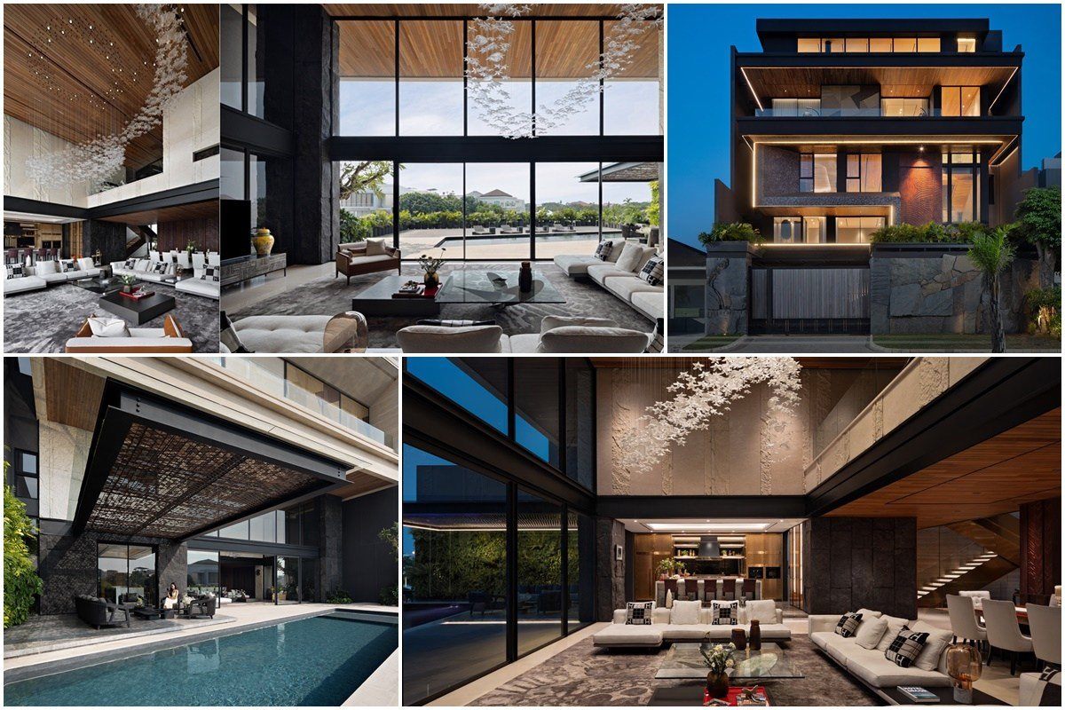 KantorGG打造雅加達D+S大宅演繹當代美學 探索海岸波濤與爪哇文化的設計共鳴